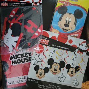 Mickey Mouse Happy Birthday Decorations